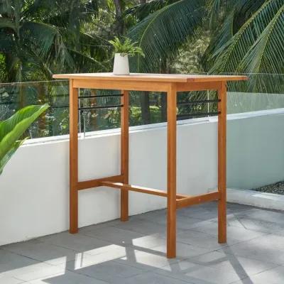 Rectangular Bar Table - Honey