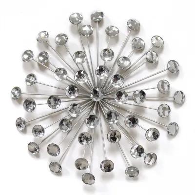 Contemporary Bling Wall Decor - Silver