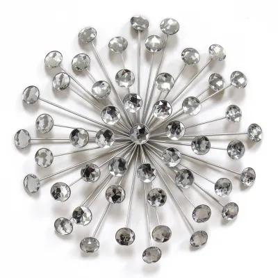 Contemporary Bling Wall Decor - Silver