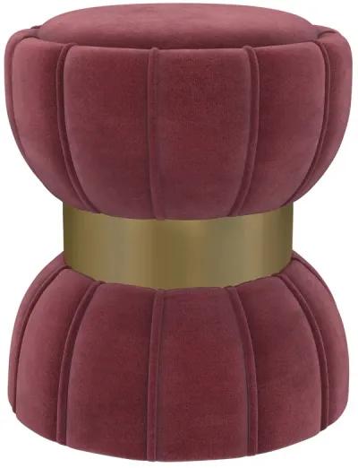 Sora - Round Upholstered Ottoman