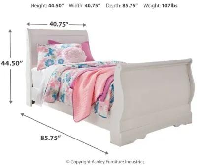 Anarasia - Kids Sleigh Bed Set