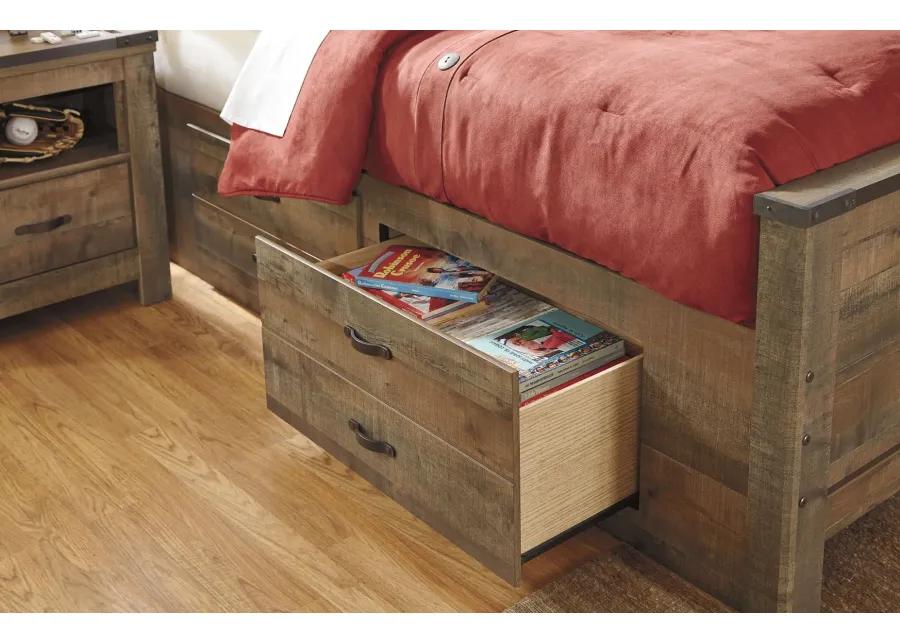 Trinell - Bookcase Bed With Storage