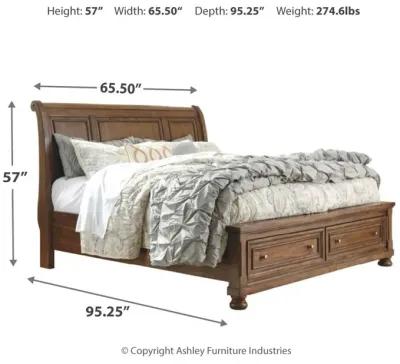 Flynnter - Sleigh Bedroom Set