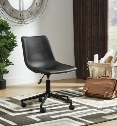 Arlenbry - L-Desk With Storage, Bookcase, Swivel Desk Chair