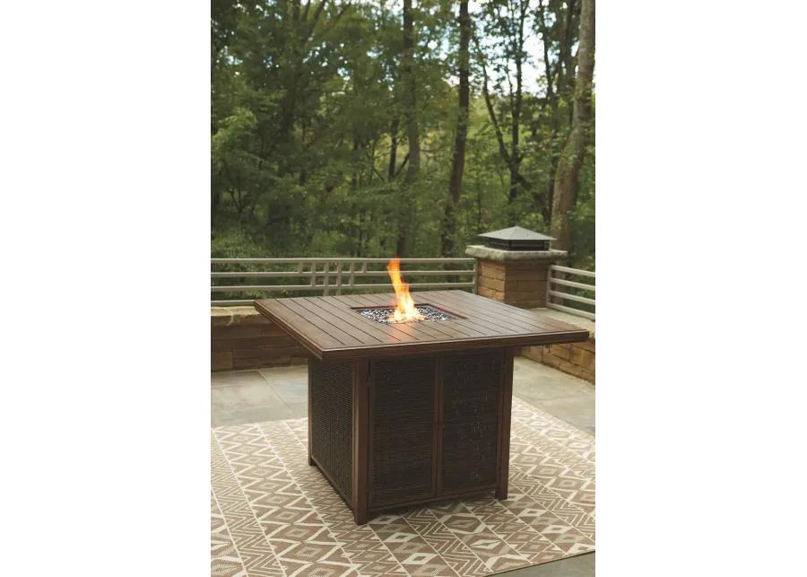 Paradise Trail - Outdoor Fire Pit Table Set