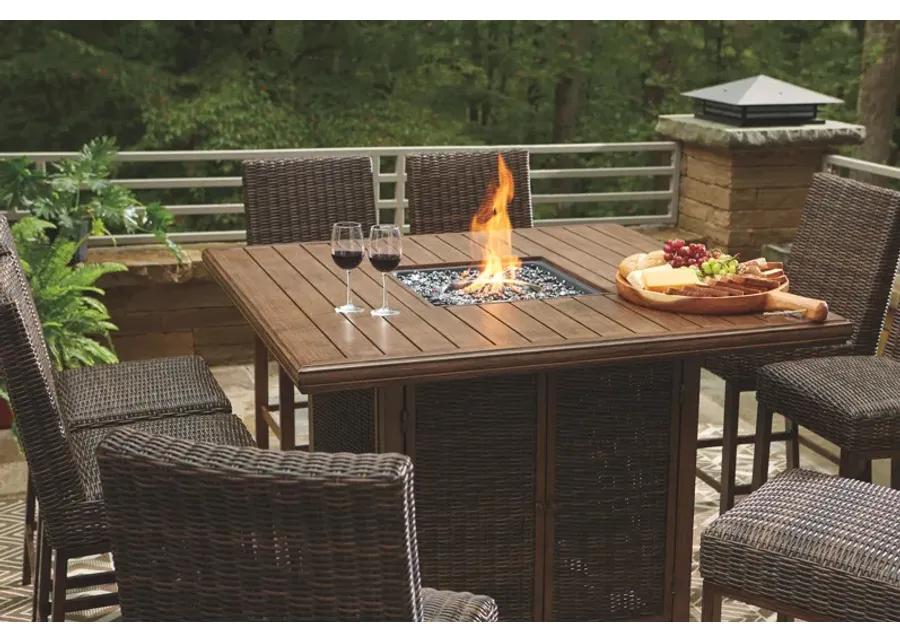 Paradise Trail - Outdoor Fire Pit Table Set