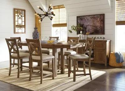 Moriville - Rectangular Dining Table Set - Counter Height