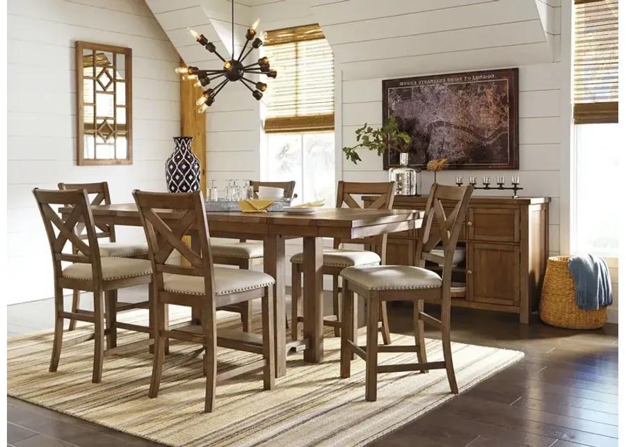 Moriville - Rectangular Dining Table Set - Counter Height