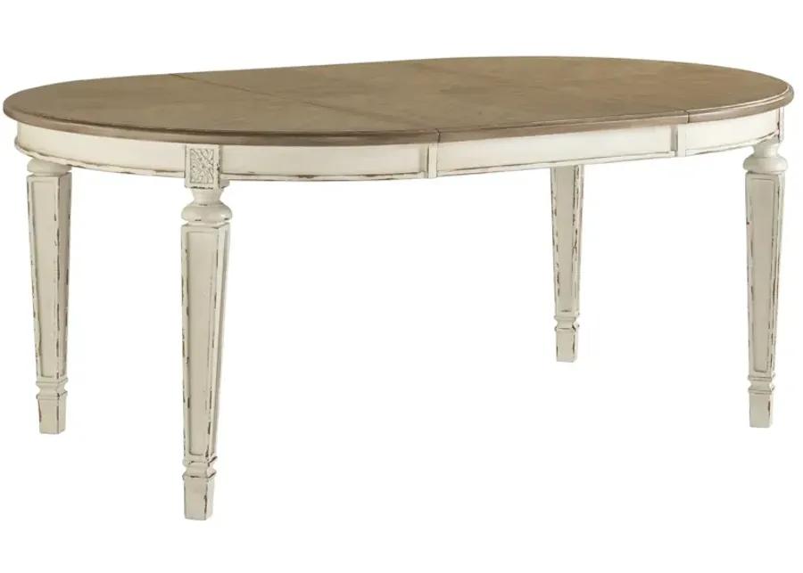 Realyn - Oval Dining Table Set