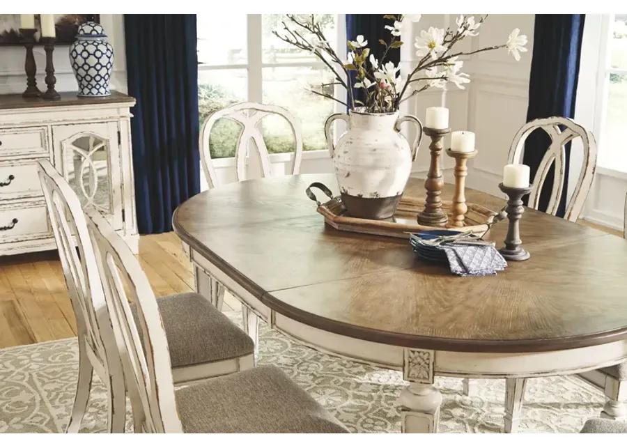 Realyn - Oval Dining Table Set