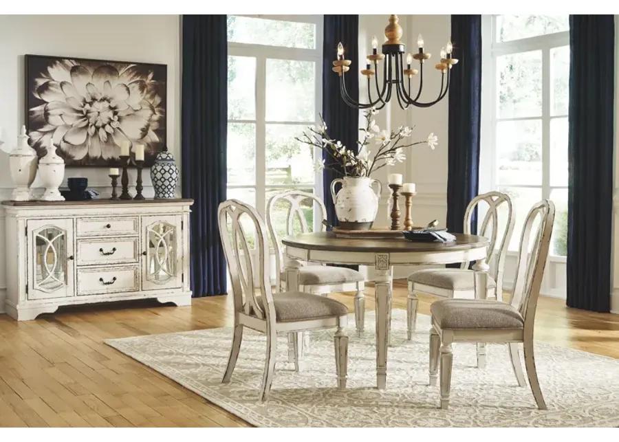 Realyn - Oval Dining Table Set