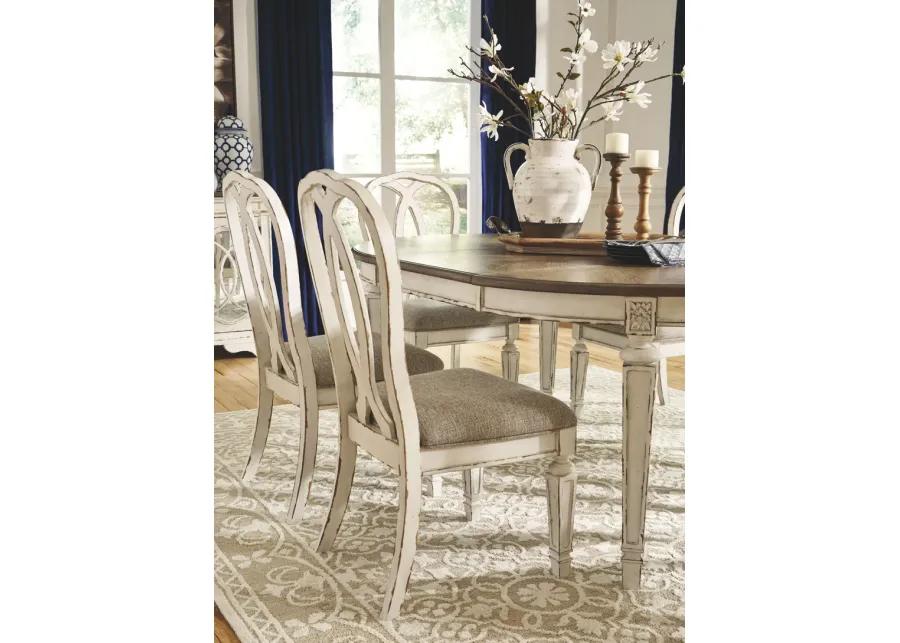 Realyn - Oval Dining Table Set