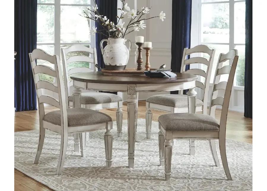 Realyn - Oval Dining Table Set