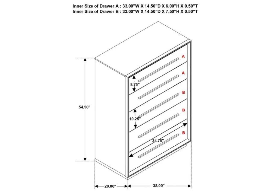 Durango - 5-Drawer Chest