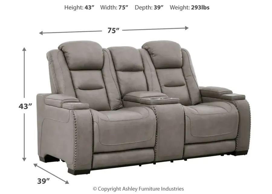 The Man-Den - Power Reclining Loveseat