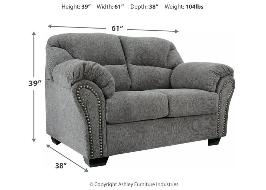 Allmaxx - Pewter - Loveseat