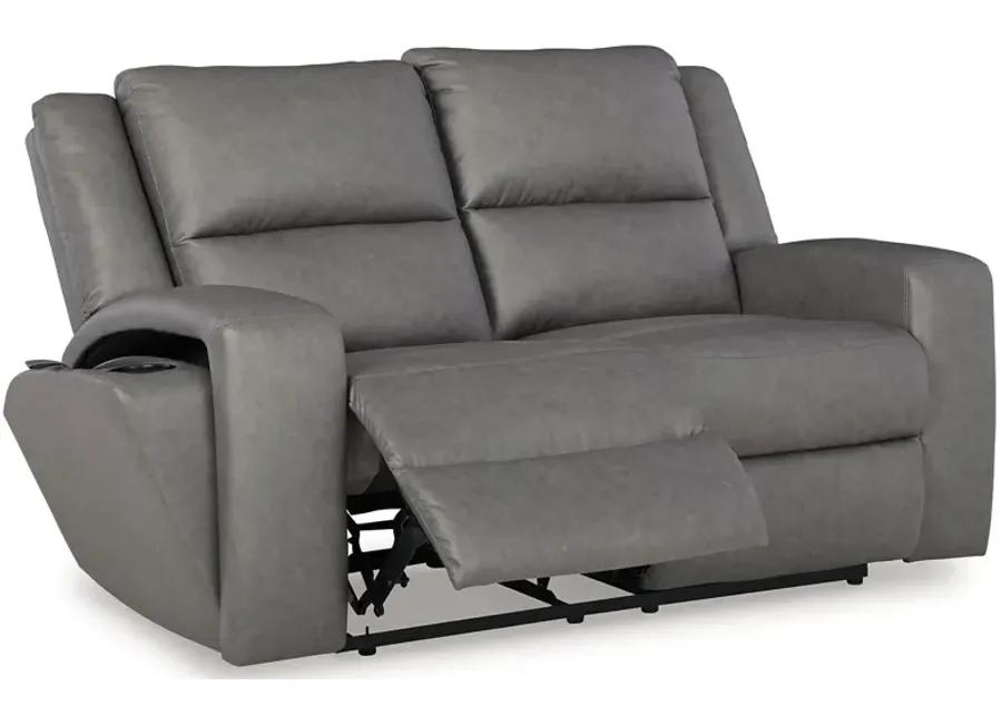 Brixworth - Slate - Reclining Loveseat