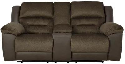 Dorman - Chocolate - Dbl Reclining Loveseat With Console