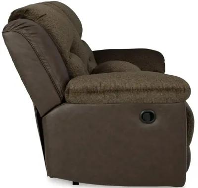 Dorman - Chocolate - Dbl Reclining Loveseat With Console