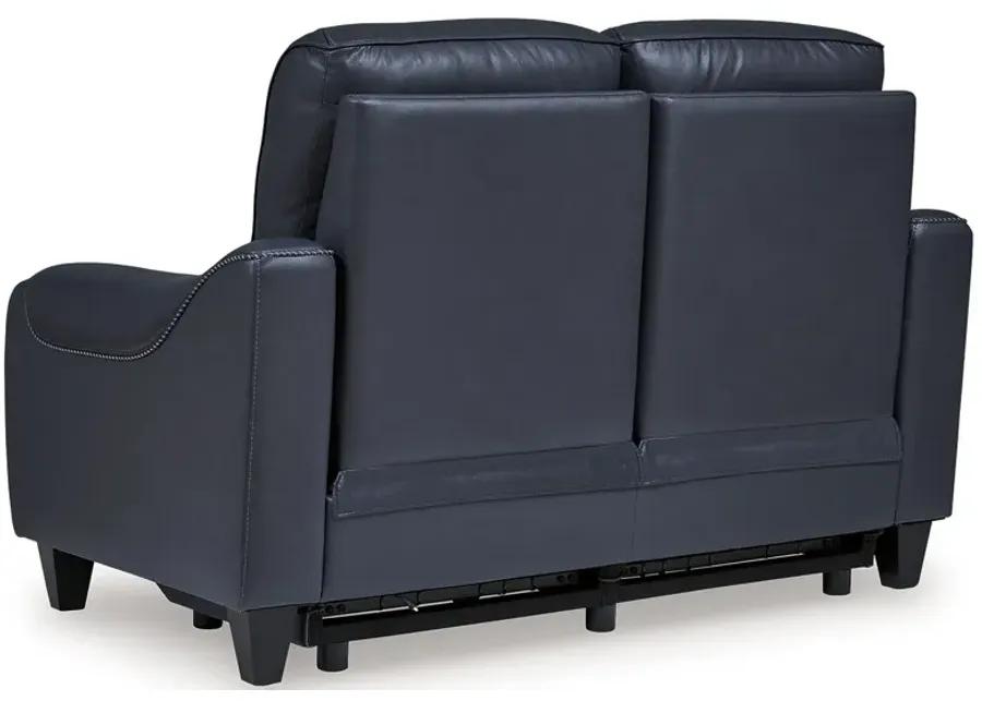 Mercomatic - Power Reclining Loveseat With Adj Headrest