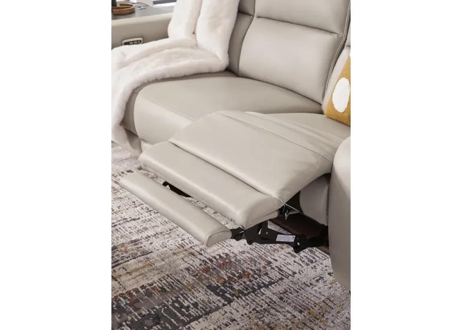 Mercomatic - Power Reclining Loveseat With Adj Headrest