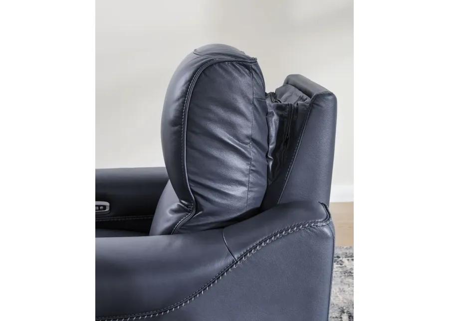 Mercomatic - Power Reclining Loveseat With Adj Headrest