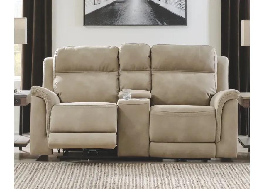 Next-Gen Durapella - Reclining Power Loveseat With Console