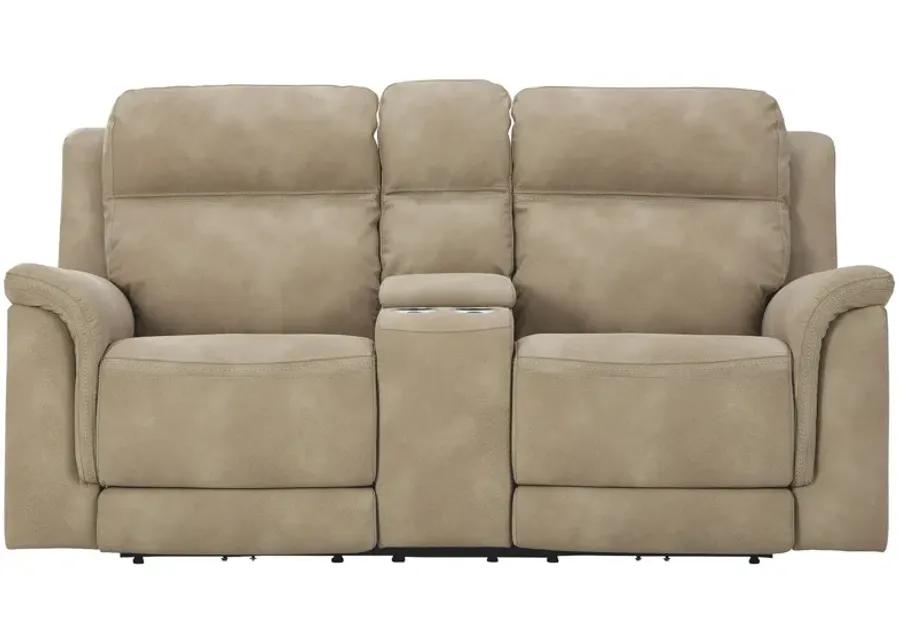 Next-Gen Durapella - Reclining Power Loveseat With Console