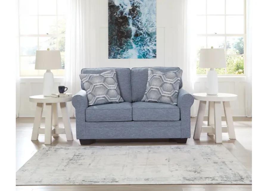 Carissa Manor - Denim - Loveseat