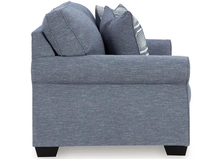 Carissa Manor - Denim - Loveseat