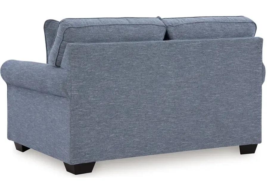 Carissa Manor - Denim - Loveseat