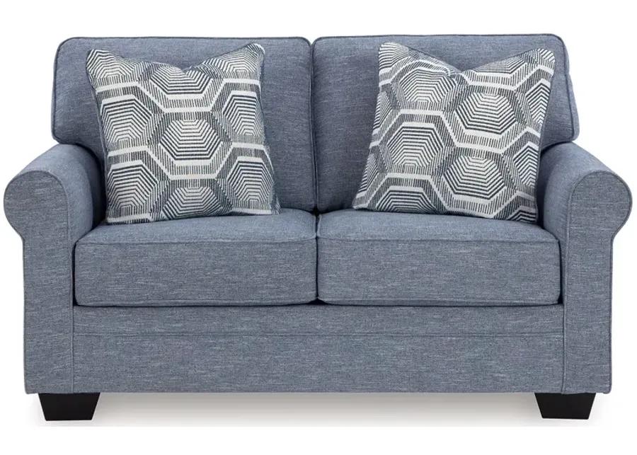 Carissa Manor - Denim - Loveseat