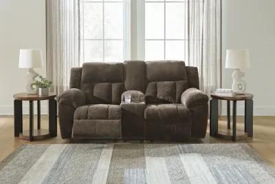 Frohn - Dbl Reclining Loveseat With Console