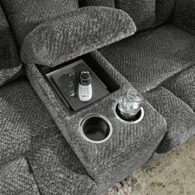 Frohn - Dbl Reclining Loveseat With Console