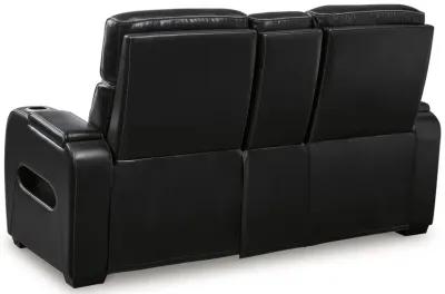 Boyington - Power Reclining Loveseat With Console/Adj Hdrst