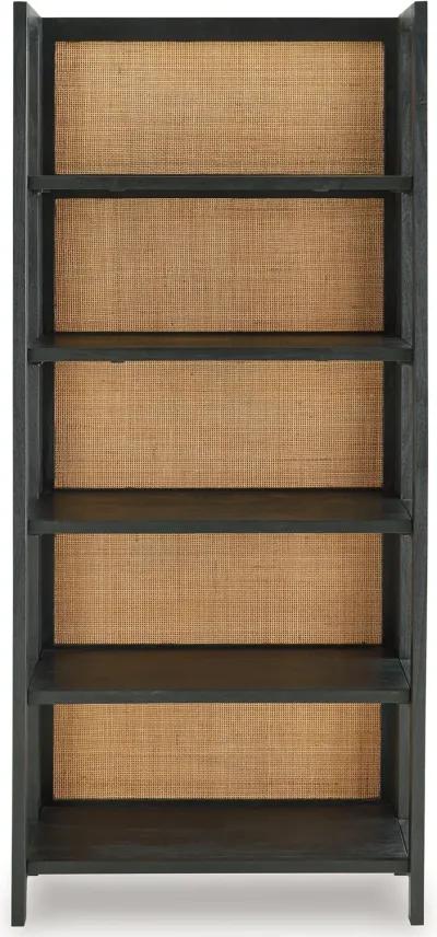 Abyard - Black / Natural - Bookcase