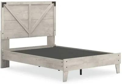 Shawburn - Platform Bed With Crossbuck Panel Headboard