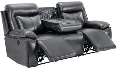 3 Piece Living Room Set: Power Reclining Sofa, Power Reclining Chair, Stationary Loveseat