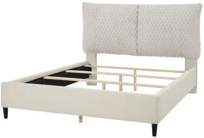 Violet - Queen Bed - White Dove