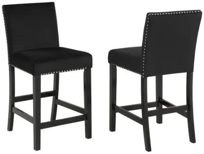 Lennon - 5 Piece Counter Height Set - All Black