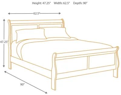 Alisdair - Dresser, Mirror, Sleigh Bed