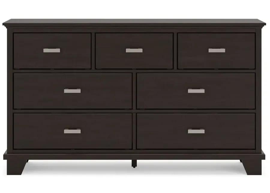 Covetown - Dark Brown - Dresser