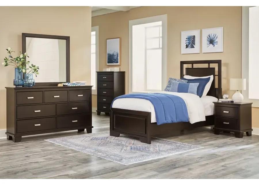 Covetown - Dark Brown - Dresser