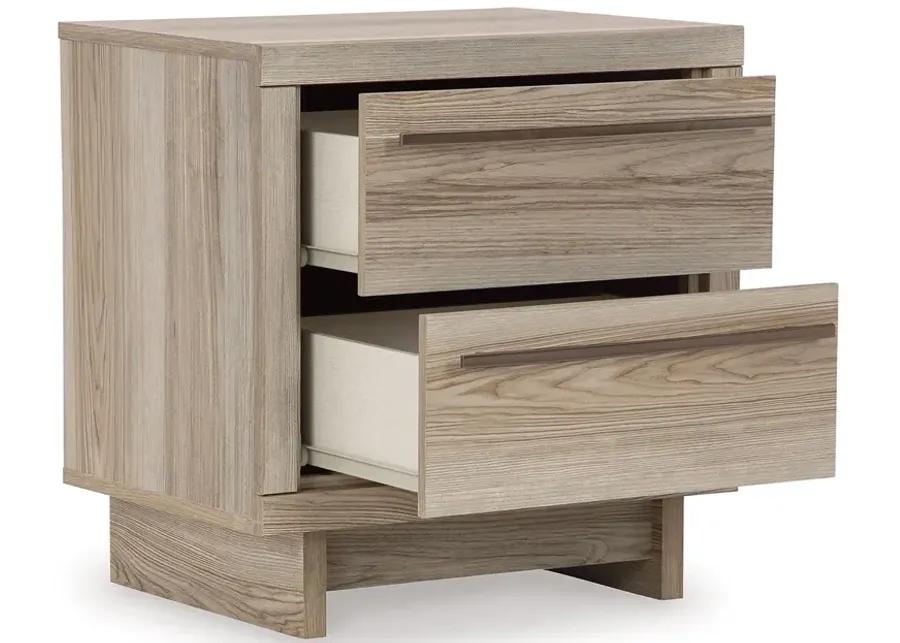 Hasbrick - Slat Panel Bedroom Set