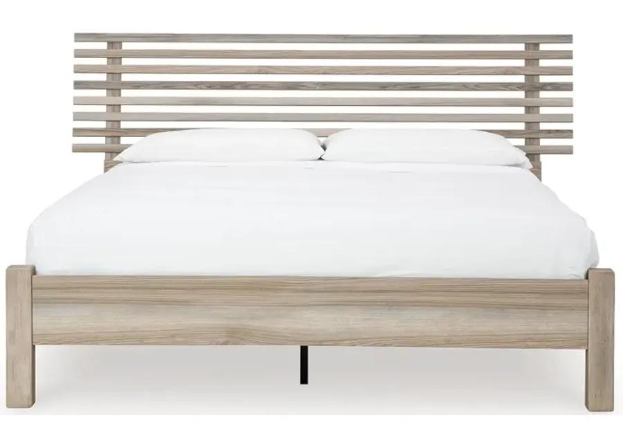 Hasbrick - Slat Panel Bedroom Set