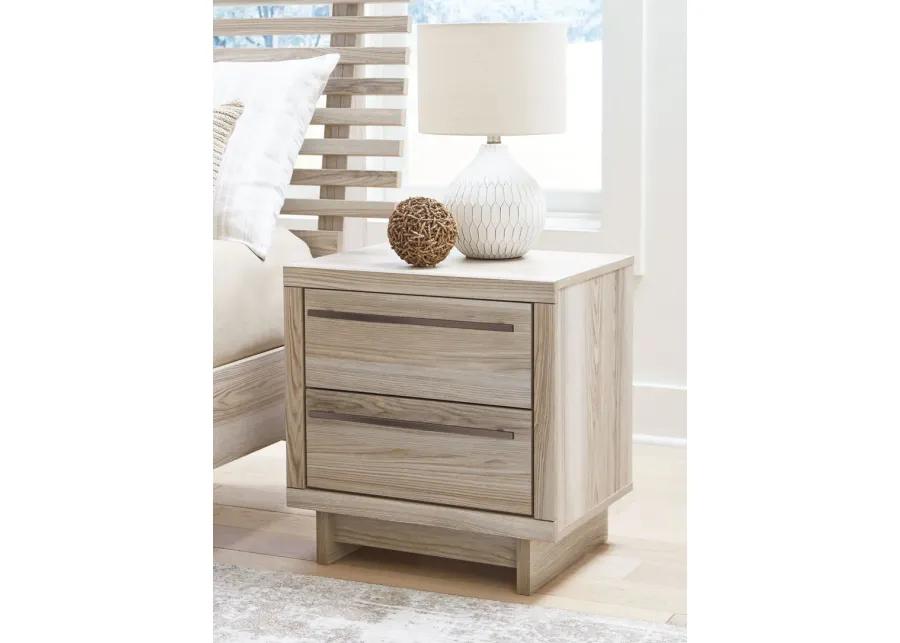 Hasbrick - Slat Panel Bedroom Set