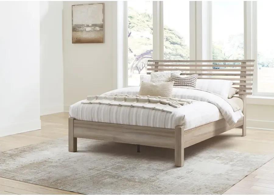 Hasbrick - Slat Panel Bedroom Set