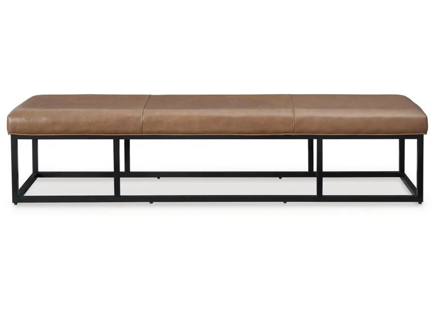 Joston - Caramel - Accent Bench