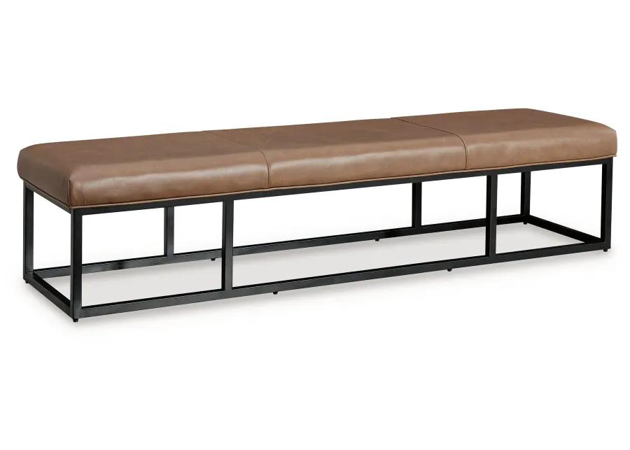 Joston - Caramel - Accent Bench