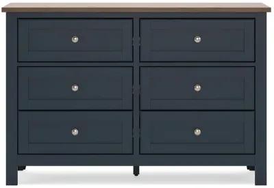 Landocken - Brown / Blue - Dresser